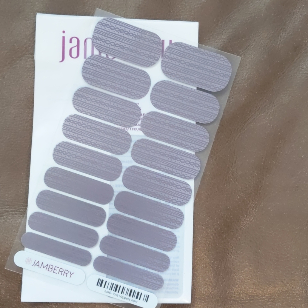Jamberry nail wraps Knit Happens brand new
